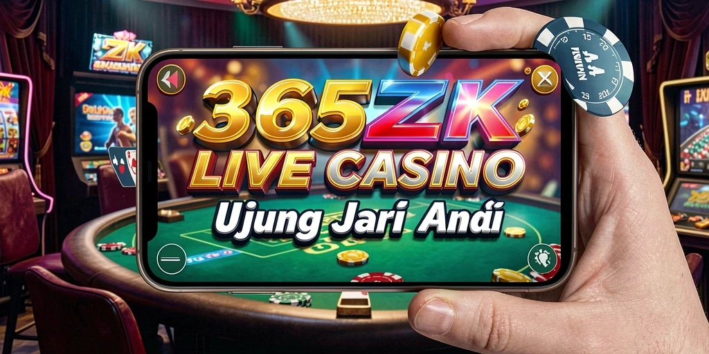 Gameplay seru dari Live Casino 365ZK dengan dealer langsung.
