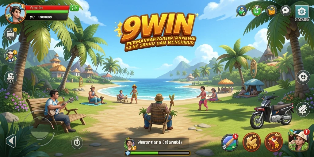 Screenshot menunjukkan pemain menikmati gameplay yang santai.
