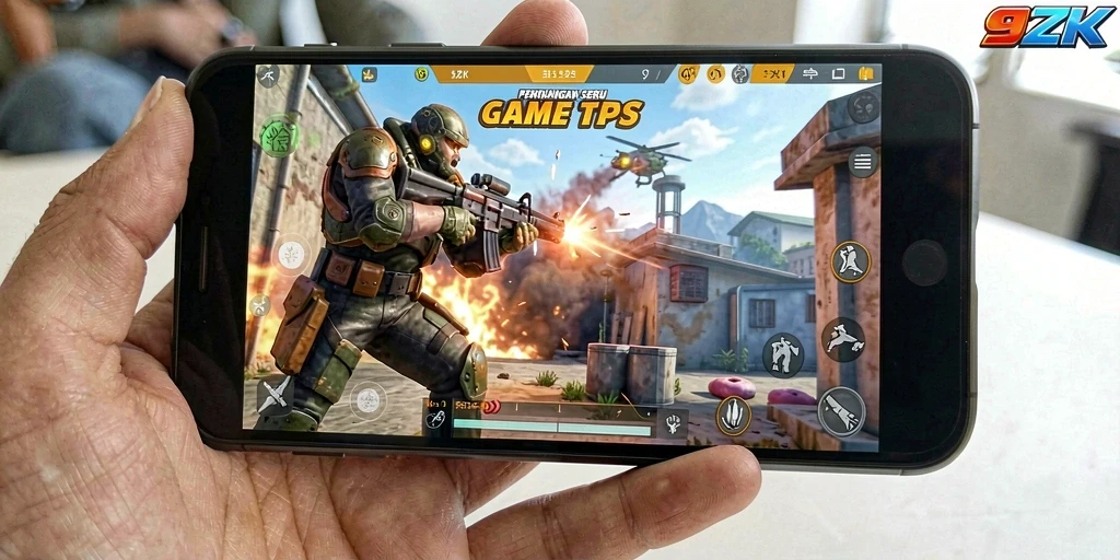 Screenshot menampilkan aksen gameplay seru dari <strong>9ZK</strong> dengan grafis tajam.