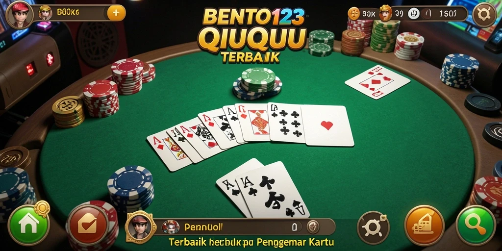 Gameplay QiuQiu yang mendebarkan dalam BENTO123.