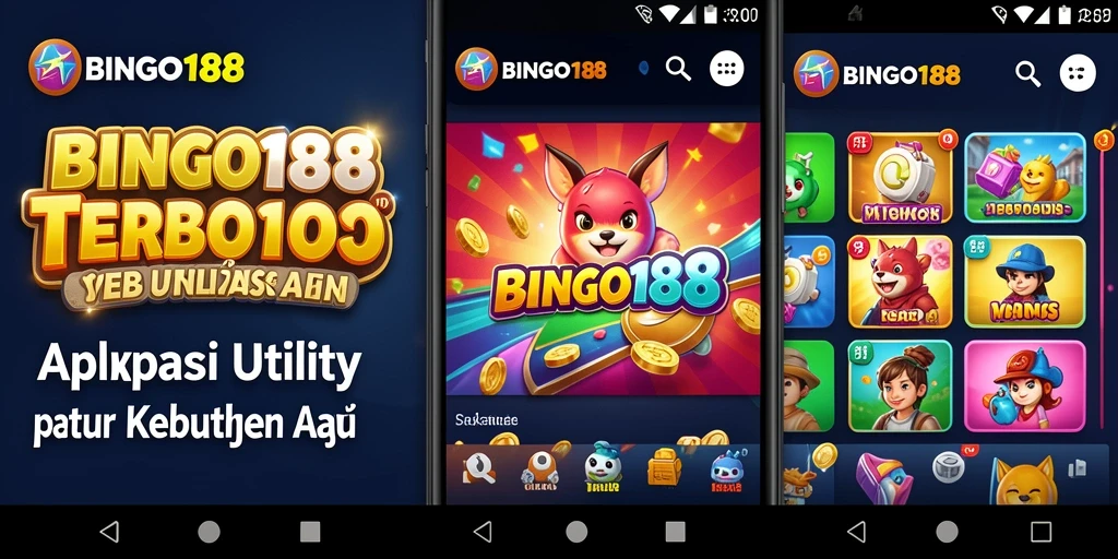 Tampilan intuitif dan menarik dari BINGO188 saat digunakan.