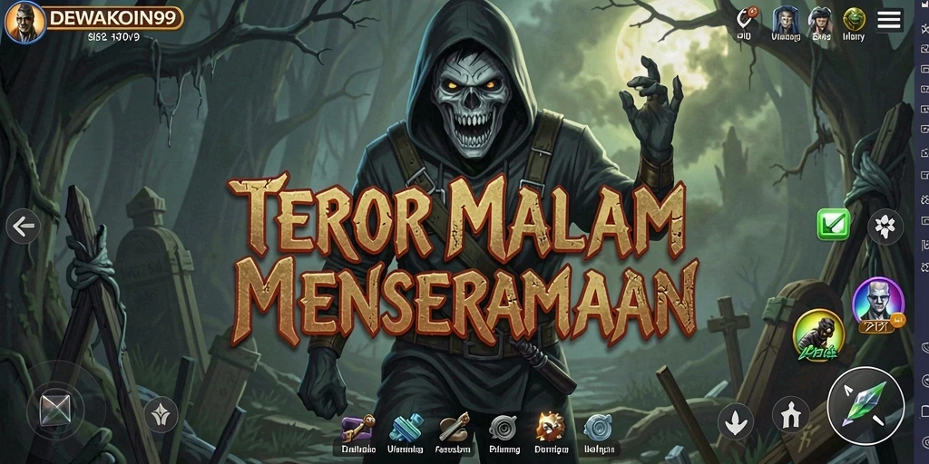 Gameplay DEWAKOIN99 yang menakutkan dan mendebarkan.