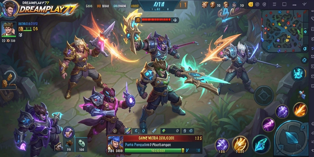 Tampilan seru dari gameplay <strong>DREAMPLAY77</strong> yang penuh aksi.