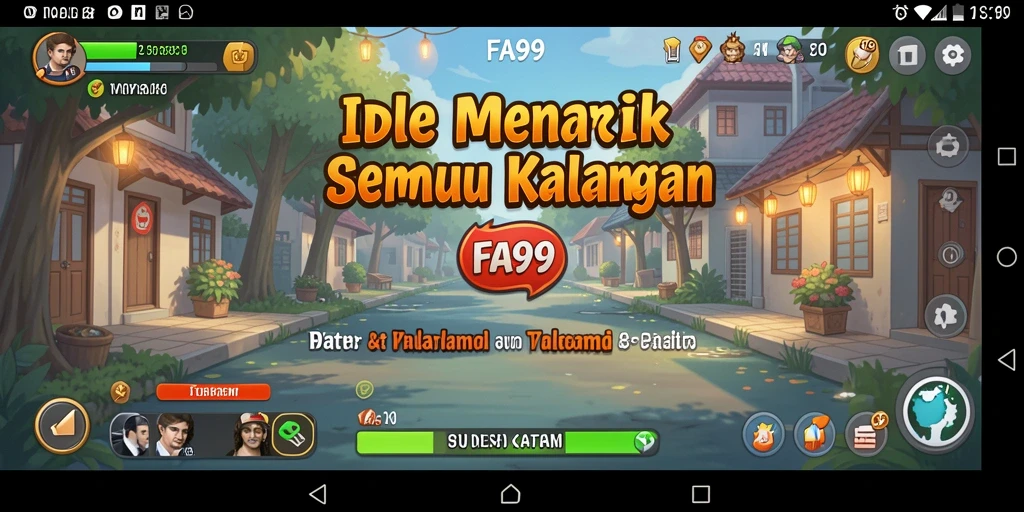 Tampilan gameplay FA99 yang menarik dan mengasyikkan.