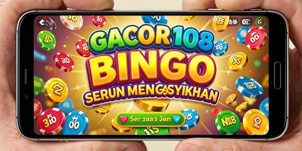 Tampilan gameplay menarik di GACOR108 dengan Bingo yang seru.