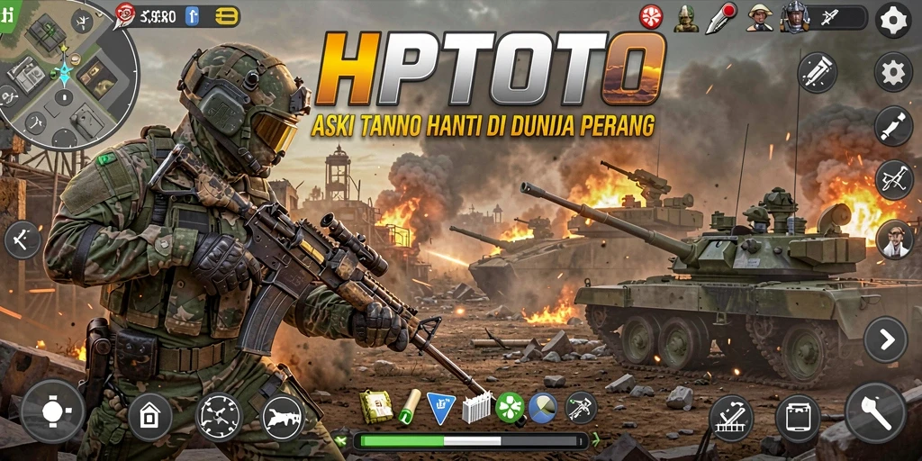 Gameplay seru HPTOTO dengan aksi bertempur yang mendebarkan.