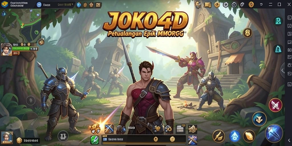 Tampilan gameplay JOKO4D yang penuh aksi dan petualangan.