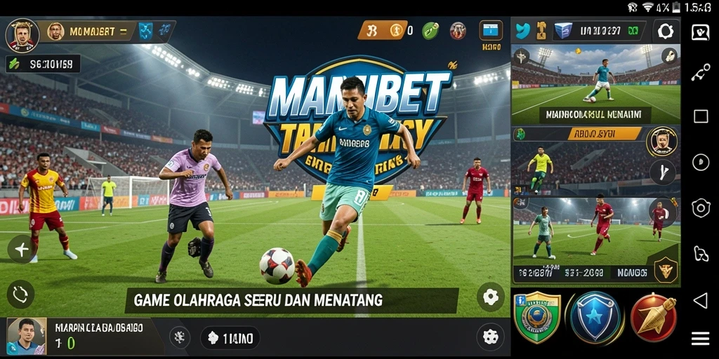 Tampilan gameplay MAMIBET yang seru dan mendebarkan di dunia olahraga.