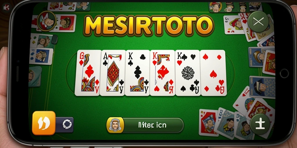 Screenshot menunjukkan gameplay seru dalam permainan Domino.