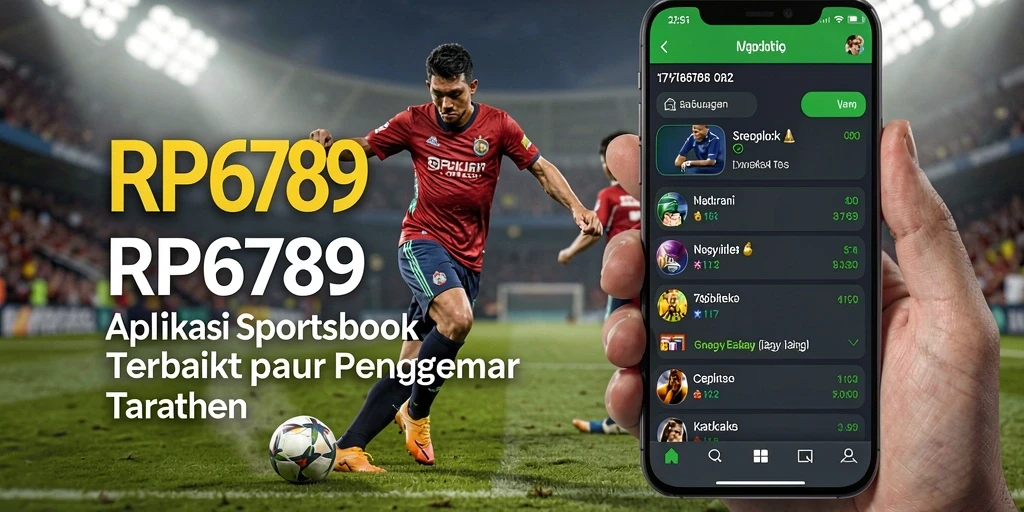 Tampilan menarik dari gameplay Sportsbook di RP6789.