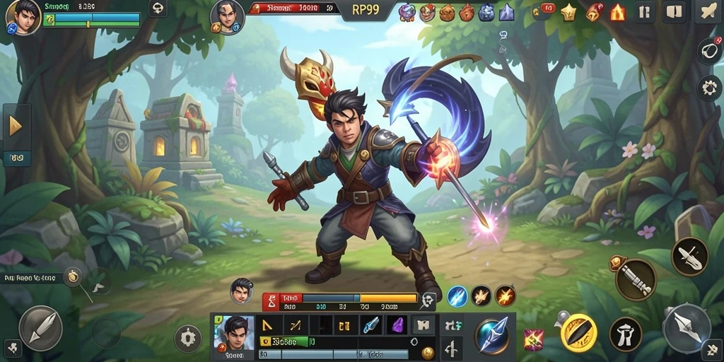 Tampilan menarik dan gameplay seru RP99 dalam genre SLG.