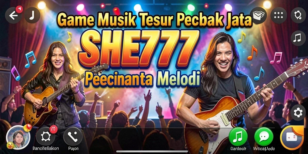 Tampilan seru saat memainkan <strong>SHE777</strong> dengan komunitas musik.