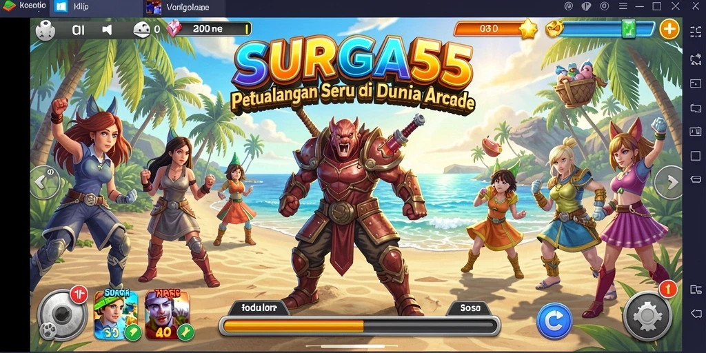 Tangkapan layar SURGA55 menampilkan gameplay yang menarik dan penuh aksi.